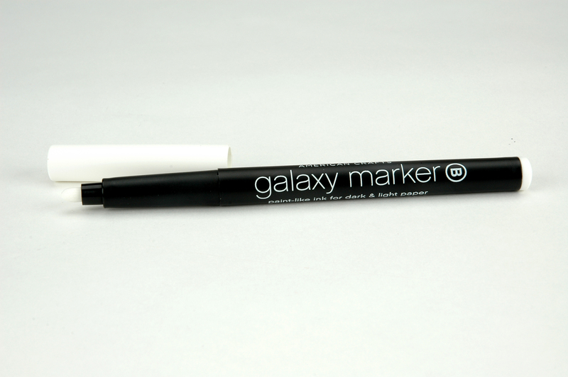 American Crafts Galaxy Marker Broad Point Open Stock-White
