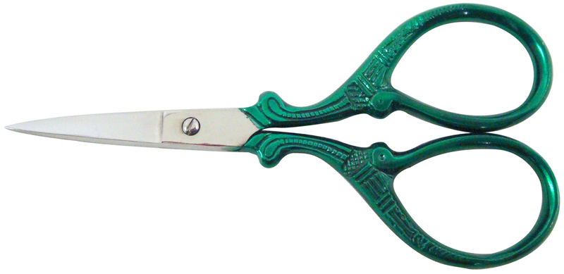 Tamsco Instruments Embroidery Scissors-Green