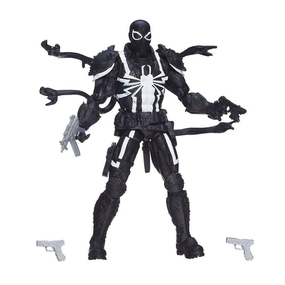 Agent Venom Spider Man Marvel Legends Infinite Series 6 Inch Action Figure Agent Venom Spider Man Marvel Legends Infinite Series 6 Inch Action Figure
