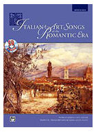 Alfred 00 4965 Italian Art Songs Of The Romantic Era Music -