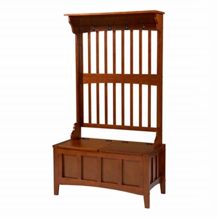 Linon Home Decor Products Inc 84017walc 01 Kd U Linon Home Decor Products Inc 84017walc 01 Kd U Hall Tree With Storage Bench Walnut