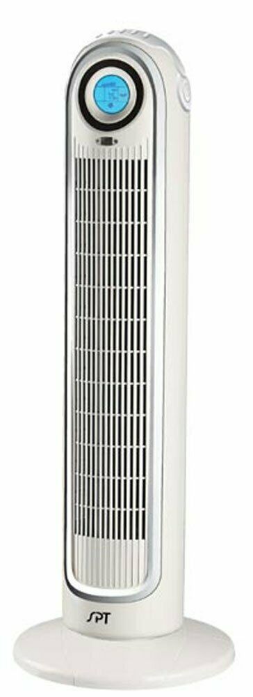 SPT SF-1521A Sunpentown Remote Controlled Tower Fan with Ionizer