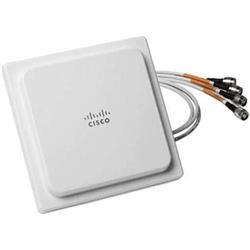 Cisco AIR-ANT2524V4C-RS- 2.4 GHz 2dBi & 5 GHz 4dBi Aironet Four-Element&#44; MIMO & Dual-Band Ceiling Mount Omni-Directional Antenna