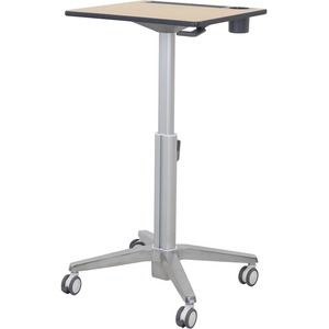 Ergotron Carts & Accessories 24-811-F13 27 in. Mobile Desk Maple Top