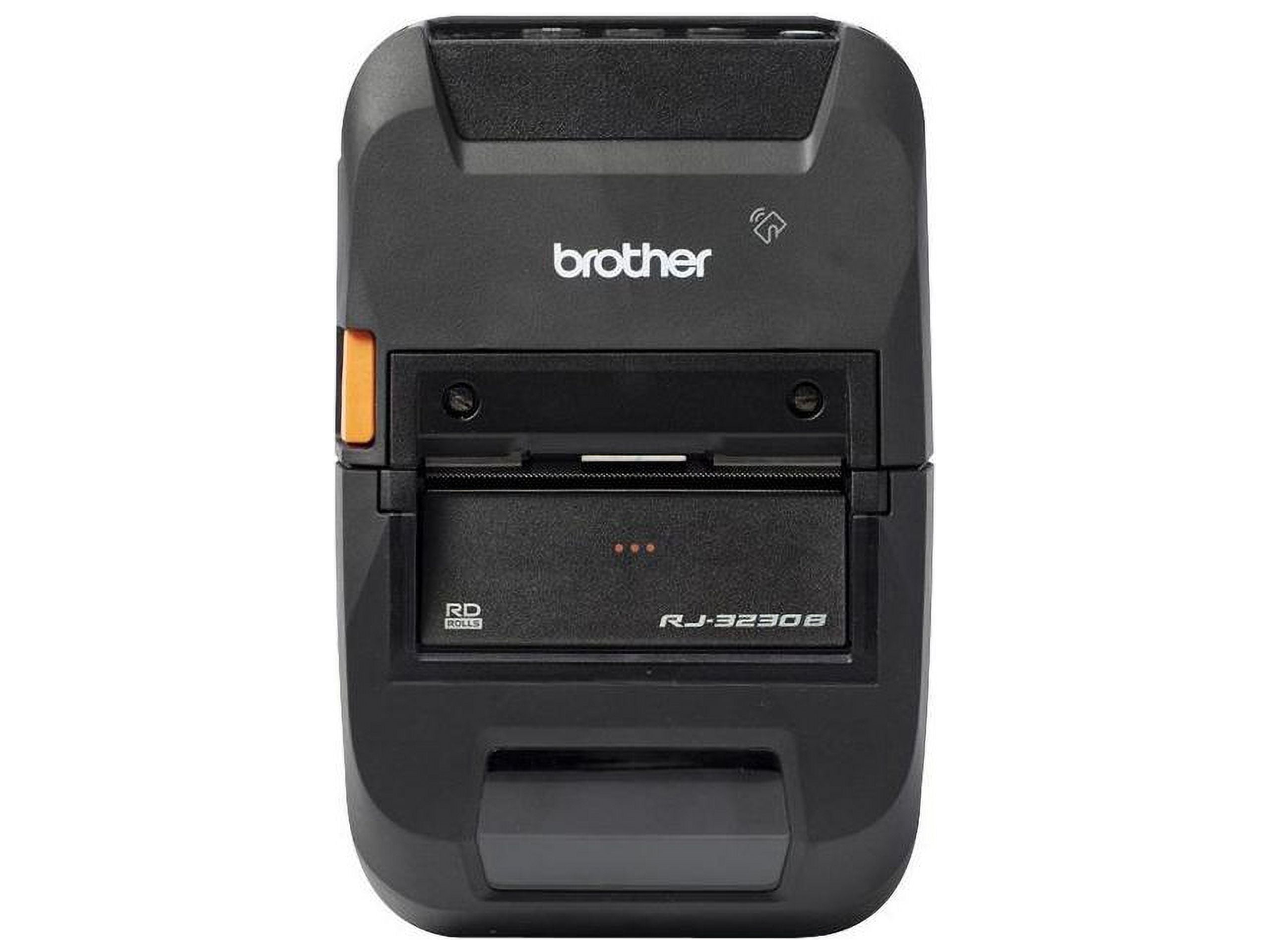 Brother Mobile Solutions RJ3230BL 3 in. Portable Direct Thermal Receipt & Label Printer