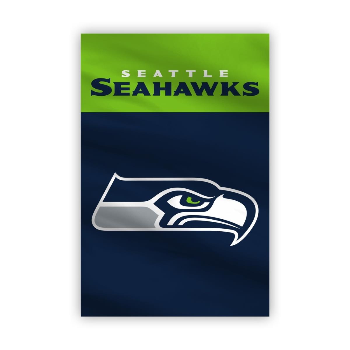Fremont Die 2324570814 13 x 18 ft. Seattle Seahawks Home Flag