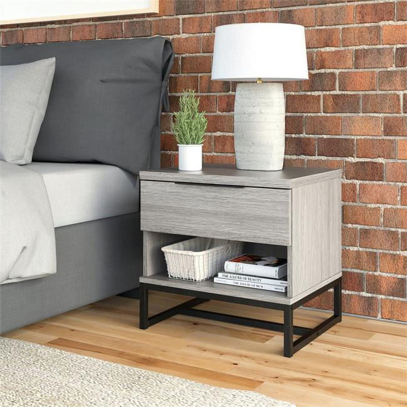 Low profile 2024 bedside table