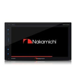 NAKAMICHI(R) 6.8-Inch WVgA Double-DIN in-Dash DVD Receiver with Apple carPlay Android Auto and Bluetooth