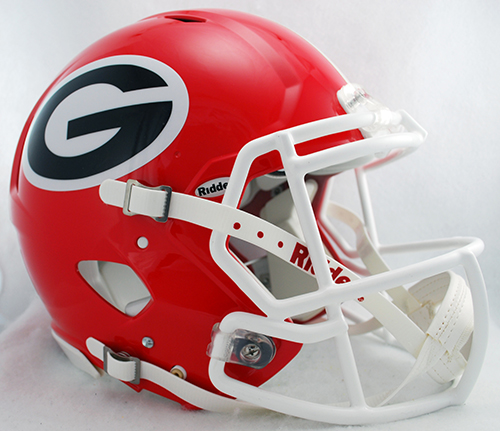 Riddell Georgia Bulldogs Revolution Speed Authentic Helmet