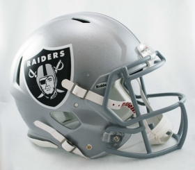 Riddell Oakland Raiders Helmet  Authentic Full Size Speed Style