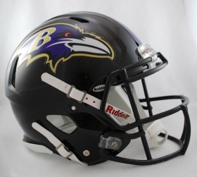 Riddell Baltimore Ravens Revolution Speed Authentic Helmet