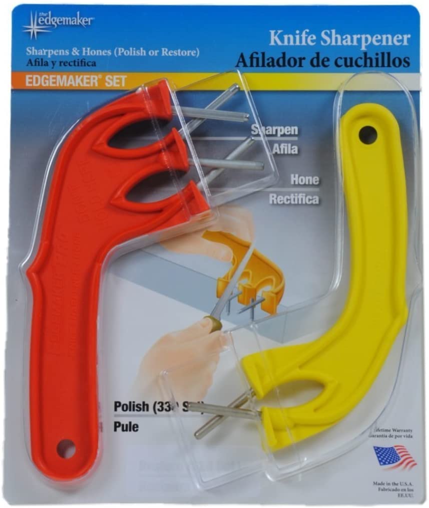 Edgemaker 330 Knife Sharpener 331 & 021&#44; Orange & Yellow - Pack of 12
