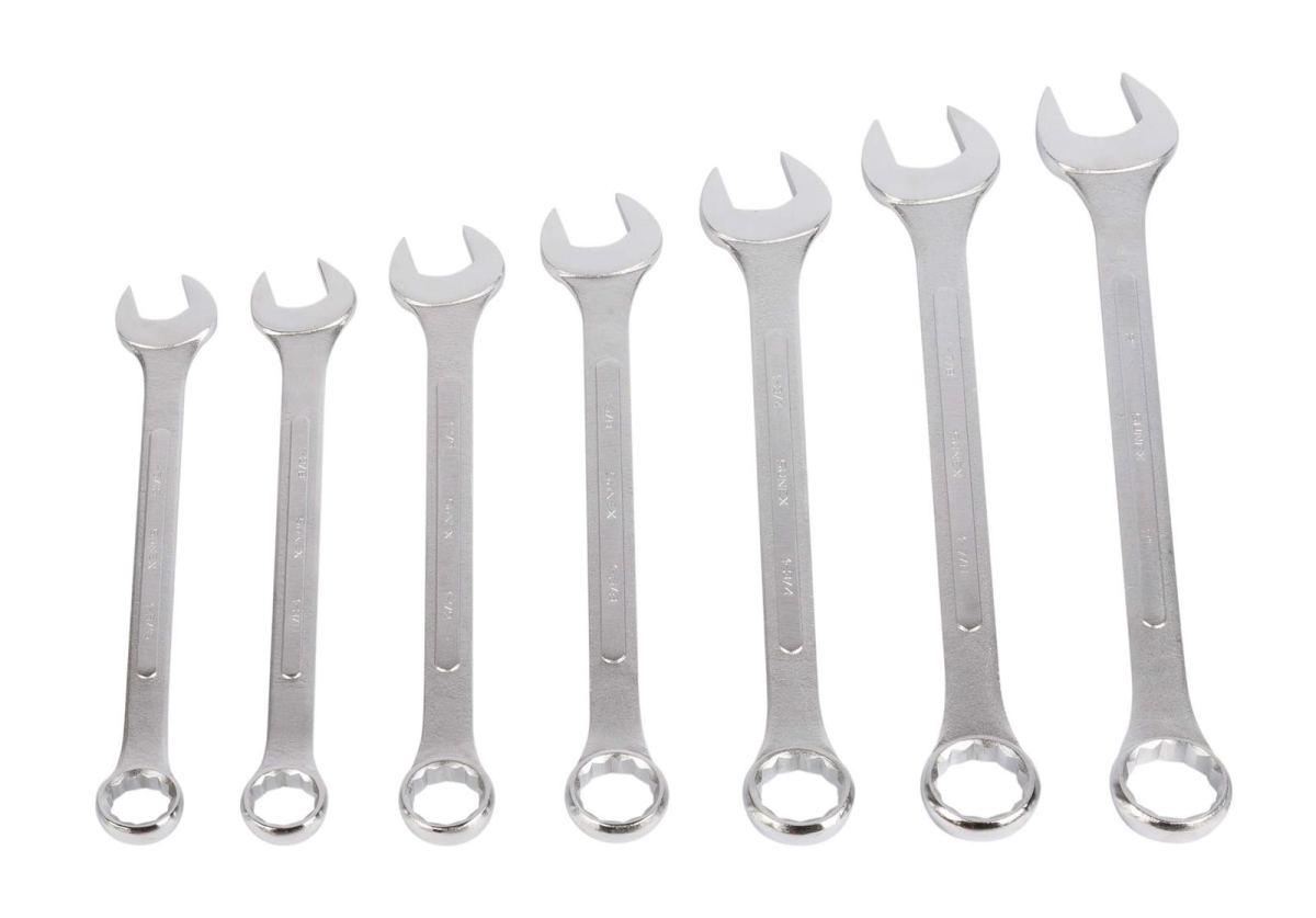 Sunex Tools Inc Sunex Tool SU9707A Jumbo Fractional Combination Wrench Set - 7 Piece