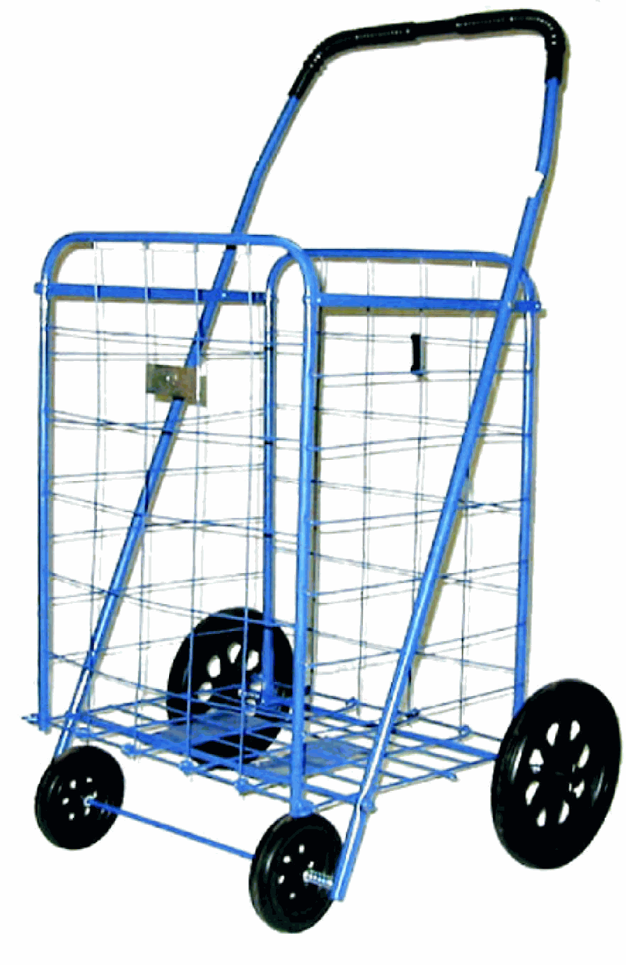 American Trading House Inc American Trading House  Inc. H1001-Large Shopping Cart in Blue