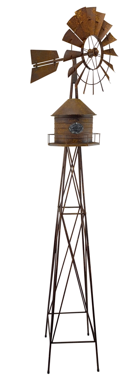 Red Carpet Studios 34319 Rust Water Tower Windmill - Small