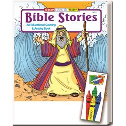 Ddi 2345966 Coloring Book Fun Pack - Bible Stories Case of 72
