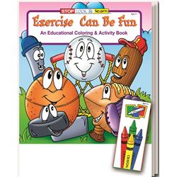 Ddi 2345975 Coloring Book Fun Pack - Exercise Can Be Fun Case of 72