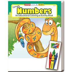 Ddi 2345983 Coloring Book Fun Pack - Fun with Numbers Case of 72