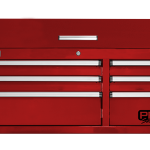 Homak RD02041062 41 in. Pro 2 6-Drawer Top Chest, Red
