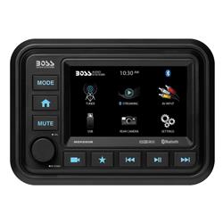 Boss Audio Systems Inc Boss Audio MGV550B Bluetooth Audio Streaming Marine Gauge Digital Media AM & FM Receiver&#44; Black