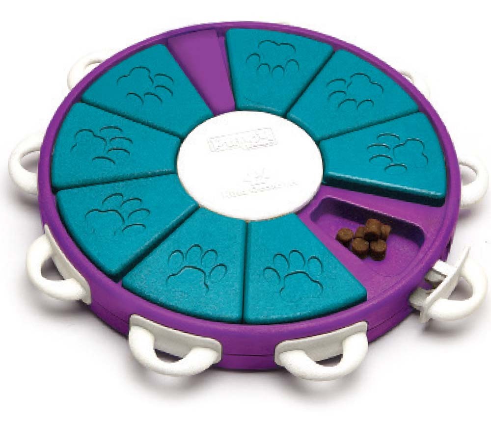 OUTWARD HOUND 700603673358 Nina Ottosson Twister Puzzle Dog Toy, Purple
