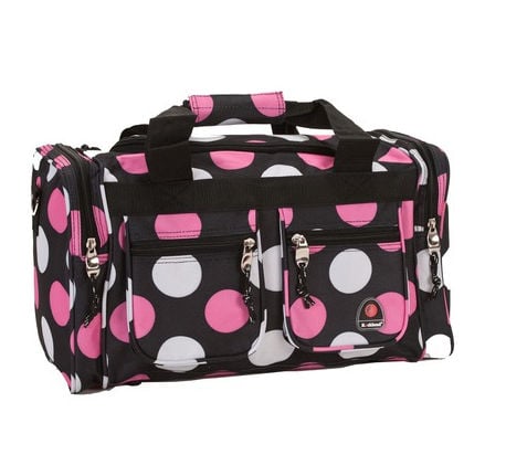 On The Go PTB419-MULTIPINK DOTS 19 in. Tote Bag