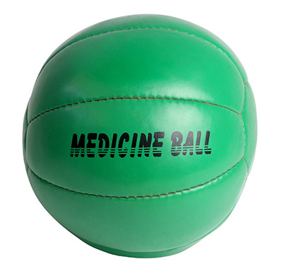 FABRICATION ENTERPRISES 10-3094 7.5 in. Plyometric & Medicine Ball&#44; Green - 6 Kg - 13.2 lbs