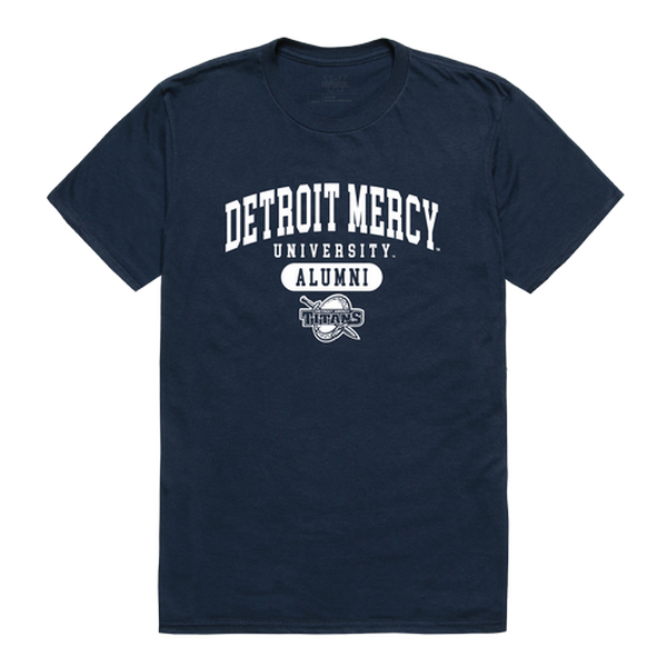 W Republic 559-290-NVY-05 University of Detroit Mercy Men Alumni T-Shirt&#44; Navy - 2XL