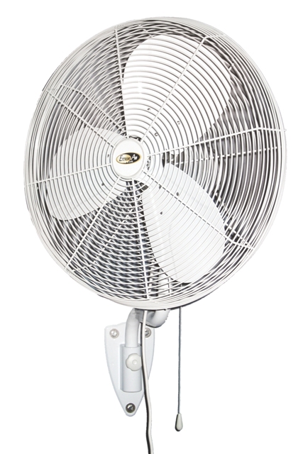 J&D Manufacturing J and D POW30OSC 30 In. White Indoor & Outdoor Oscillating Wall Fan
