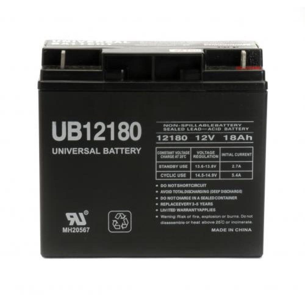 e-Replacements UB12180 Sealed Lead Acid Battery