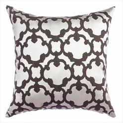 Softline Kingdom Tile Decorative Pillow- Designer Grey- Pack Of 2
