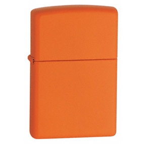 zippo231 Orange Matte Lighter