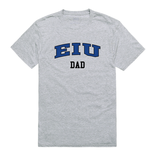 W Republic 548-216-HGY-03 NCAA Eastern Illinois Panthers College Dad T-Shirt, Heather Gray - Large