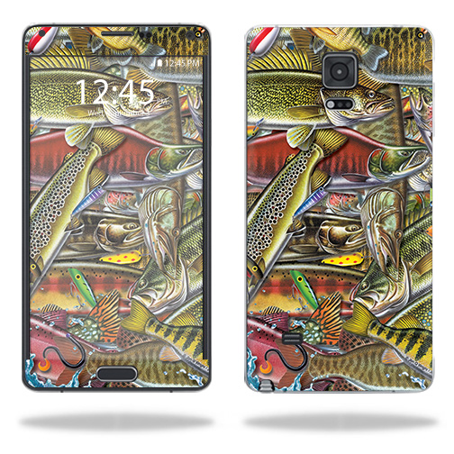 MightySkins SGNOTE4-Fish Puzzle Skin for Samsung Galaxy Note 4 - Fish Puzzle