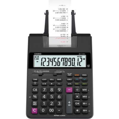 Casio HR170RC Printing Calculator, Black