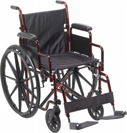 Drive Medical Design & Manufacturing Drive Medical rtlreb18dda-sf Rebel Lightweight Wheelchair