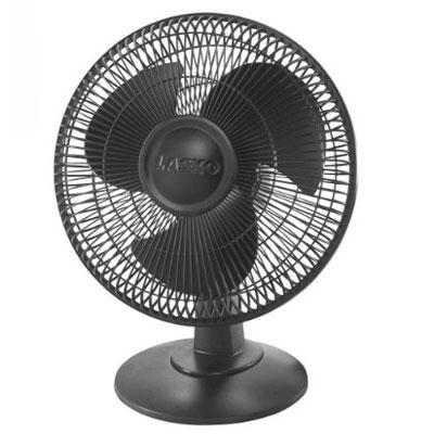 MakeITHappen Products  12 Inch Table Fan  3-speed (black)