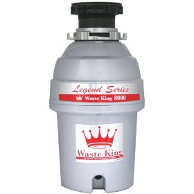 Waste King 8000 Legend Series 1 HP Continuous Feed Operation Waste Disposer