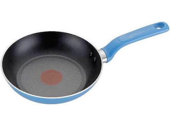 T-Fal B0370764 BLU 12 in. Excite Non-Stick Frying Pan, Blue - Pack of 2
