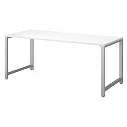 Bush Furniture 400S145WH 72 x 30 in. 400 Series Laptop Table Desk - White