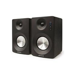 Crosley S100A-BK C-Series Bluetooth Enabled Powered Speakers - Black