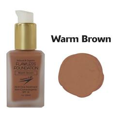 Nutra-Lift 676896000747 Warm BrownFlawless Foundation