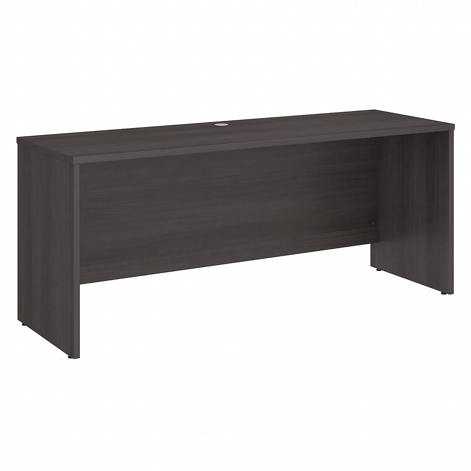 Bush Furniture SCD372SG 72 x 24 in. Studio C Credenza Desk - Storm Gray