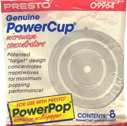 Presto 09964 Replacement Power Cup Concentrators - Pack of 8