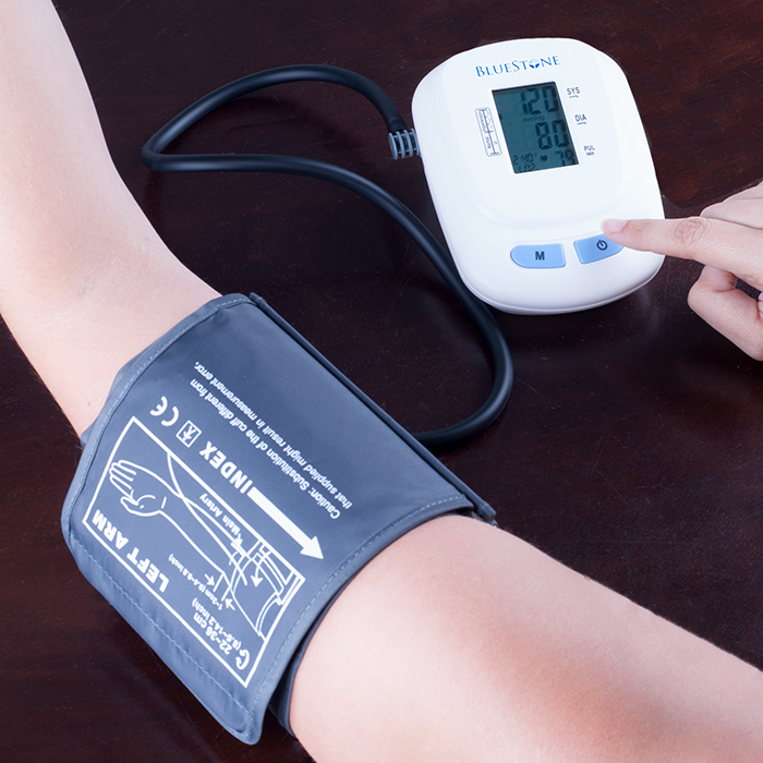 Bluestone 80-5137 Automatic Upper Arm Blood Pressure Monitor with 120 Memory