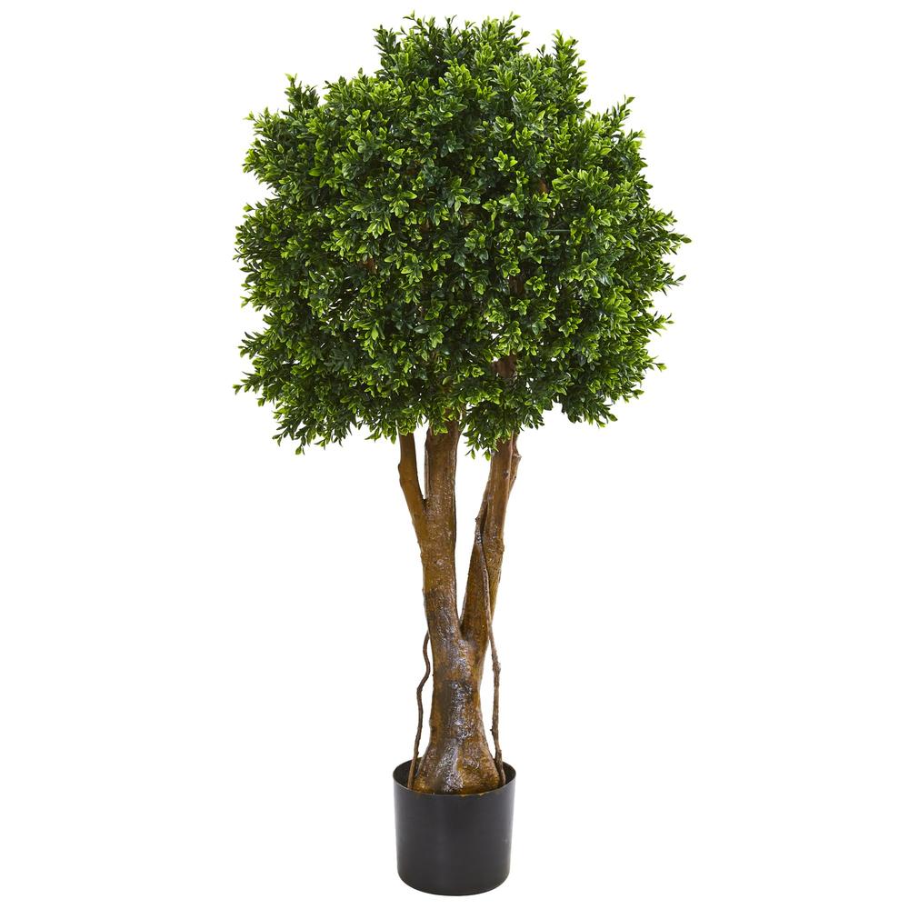 Nearly Natural 9150 46 in. Boxwood Artificial Topiary Tree