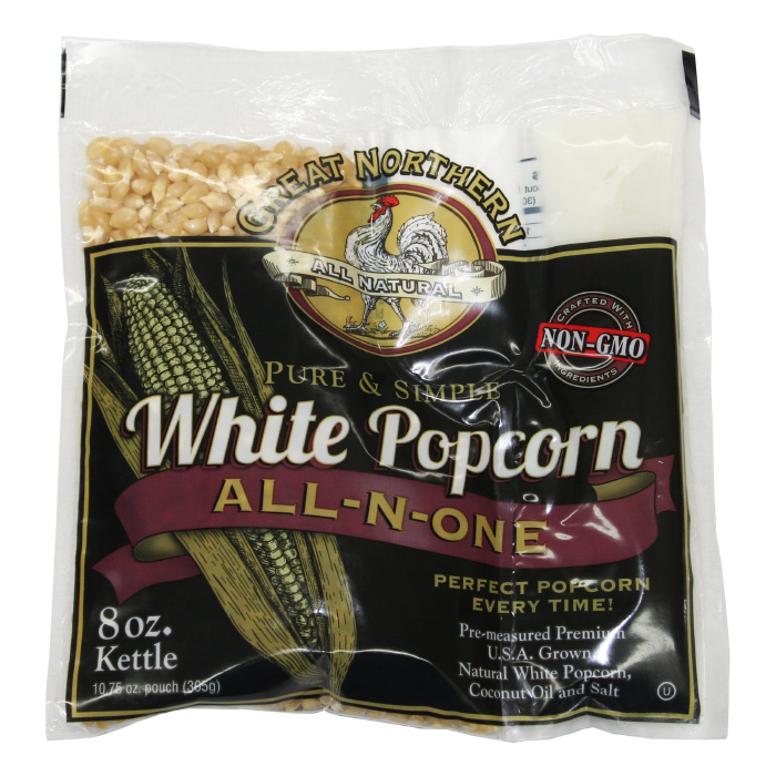 Great Northern Popcorn Company 83-DT5422 4139 White Popcorn&#44; 8 oz - Pack of 24