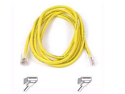 BELKIN COMPONENTS CAT6 patch cable RJ45M/RJ45M 4ft yellow A3L980-04-YLW-S