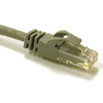 C2G 29048 25ft CAT 6 550Mhz SNAGLESS PATCH CABLE GRAY - 50 Pack