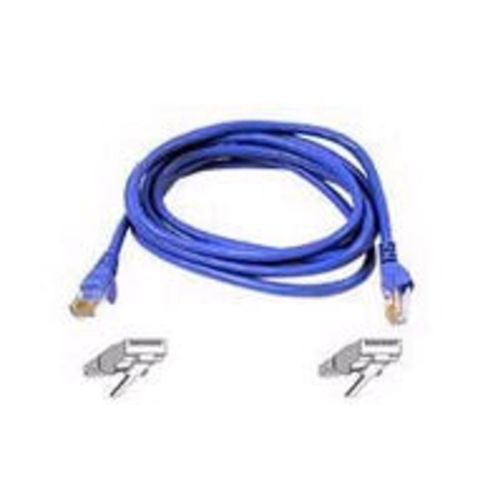 BELKIN COMPONENTS CAT6 patch cable RJ45M/RJ45M 7ft blue A3L980B07-BLU-S